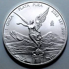 2023 1 Oz Onza Ley 999 SILVER MEXICO Libertad Plata Pura Coin Round UNC