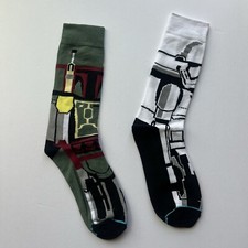 New Star Wars Boba Fett Storm Trooper Socks