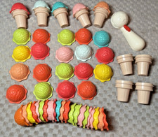 Lot - Toy Ice Cream Cones and Scoop