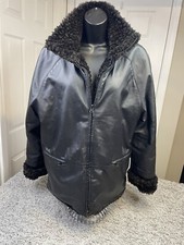 Angelina Giacca Pelle Reversibile Donna M Ecopelliccia Manica Lunga Moto