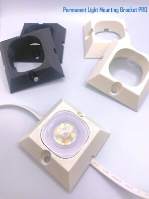 3D PRINTED DESIGNED BY KATT SHOP 3D PRINTING Mounting Brackets designed for Govee Permanent Outdoor Lights PRO Series Sets