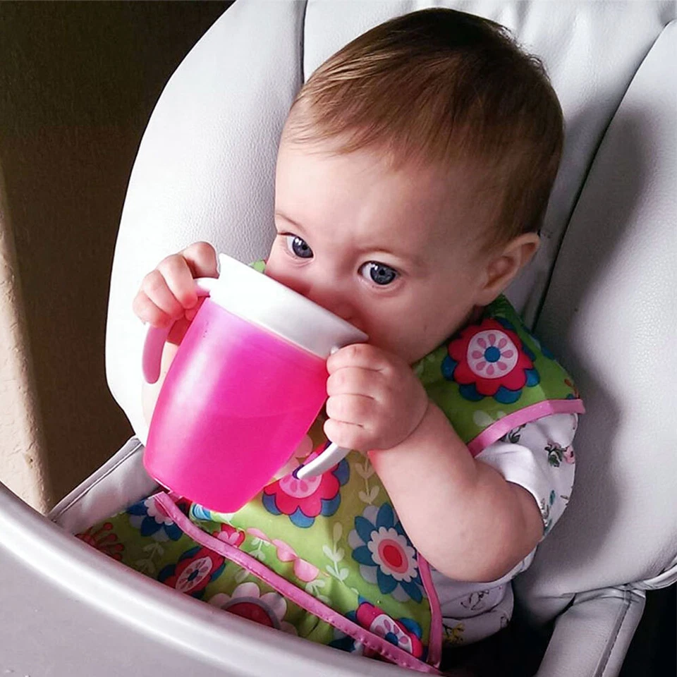 Non Baby Proof Cup Toddler Chew Spill Sippy 360Trainer Training Miracle - image 4 of 4
