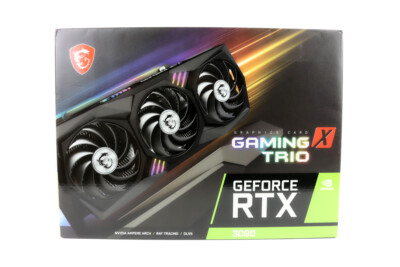 MSI GeForce RTX 3090 24GB Gaming X Trio GPU w/Box | 1yr Warranty