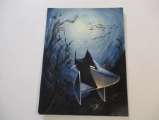 BEERMAN ORIGINAL PAINTING ILLUSTRATION FANTASY SEA SHIP TECHNOLOGY 1990 VINTAGE