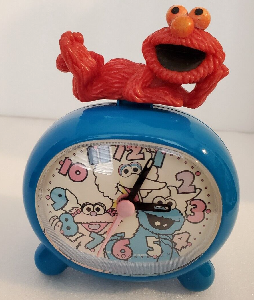 Fantasma Sesame Street Elmo Alarm Clock. Works | eBay