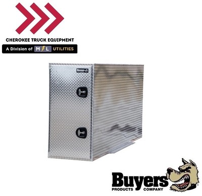 Buyers Products BP964824 Diamond Tread Aluminum Straight Side Backpack Truck