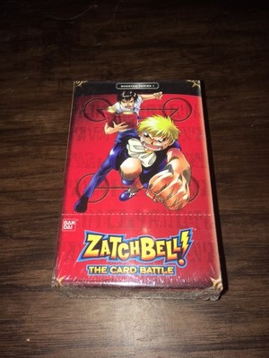 Zatch Bell CCG SEALED Limited Premier Edition Booster Box Fresh From the  Case | eBay