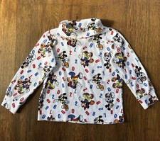 Vintage Kid  s Mickey Mouse Sports Turtleneck
