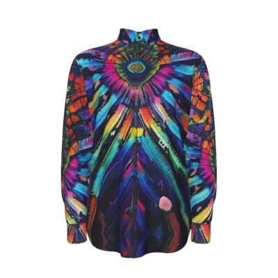 tie dye oxford shirt
