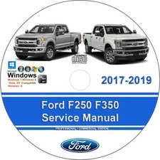 Ford F250 F350 2017 2018 2019 Factory Workshop Service Repair Manual + Wiring