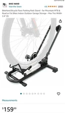 BIKEHAND Fat Snow Bike Bicycle Floor Parking Rack Storage Stand Model YC-96-3