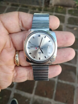 SEIKO5 6119-6010 稼働品 シルバー s-l400.jpg