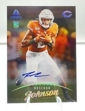 2023 Luminance Rookie Autograph #’d /350 Roschon Johnson #129 Chicago Bears RC