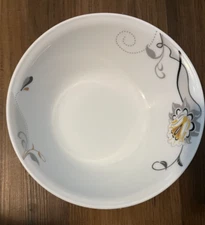 Large Salad and Soup White Bowl Porcelain 10. 25"X4.25"