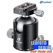Leofoto HB-70 70mm Heavy Duty Ball Head Tripod Head with QR Plate  Case