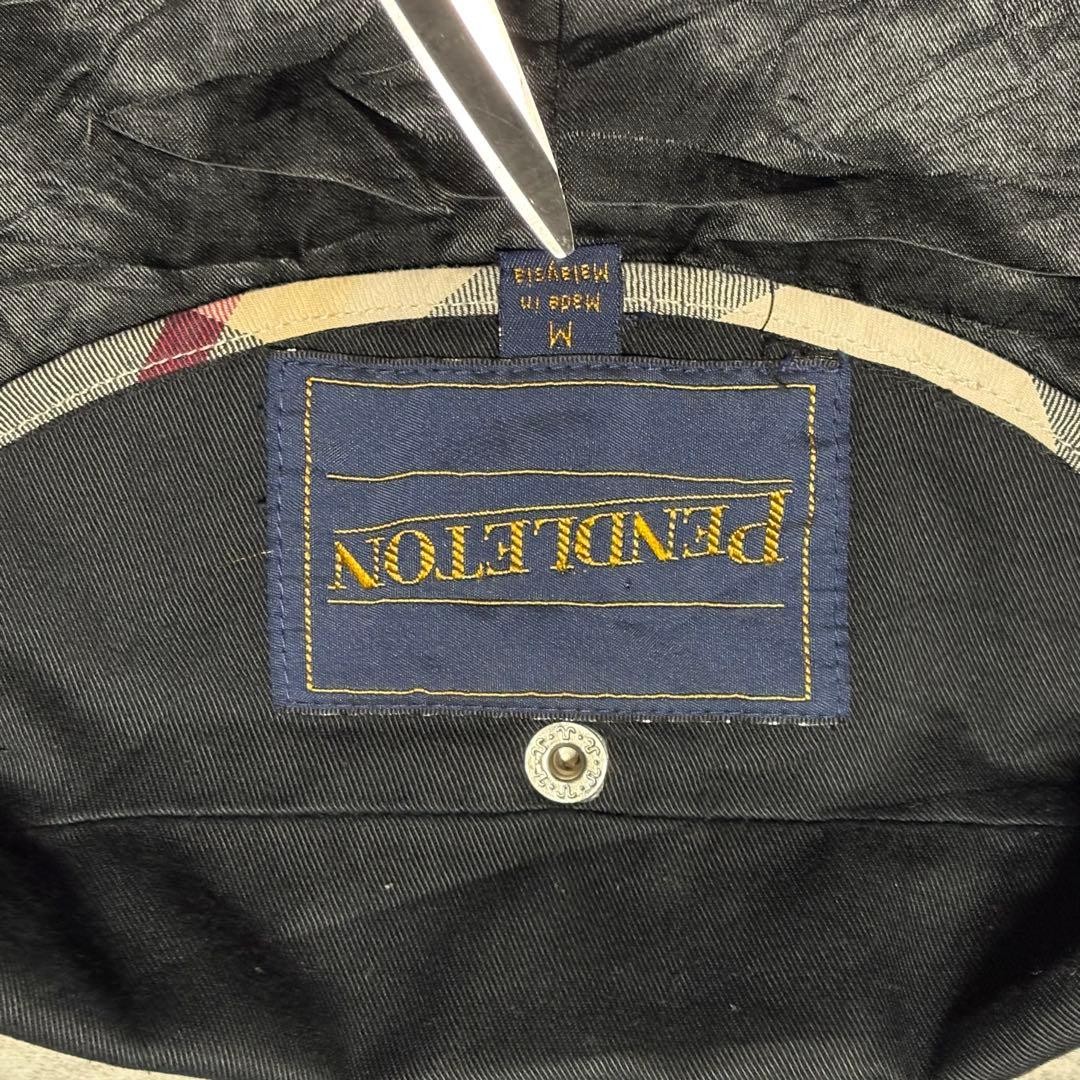 Pendleton Harrington Swing Jacket Men’s Black Woo… - image 11