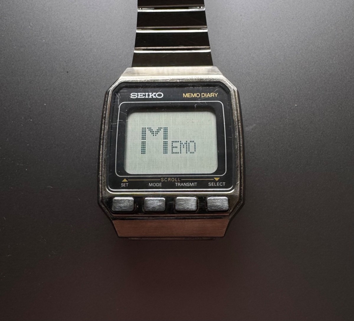 Seiko Memo Diary Digital Watch UW02-0010 with UC-2100 keyboard