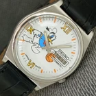 VINTAGE SEIKO AUTOMATIC 7009A JAPAN MENS DONALD DIAL WATCH a2925-U