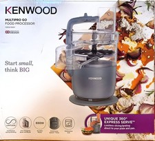 Kenwood FDP22.130GY Food Processor Multipro Go Super Compact 1.3L 650w Grey