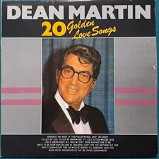 DEAN MARTIN - 20 GOLDEN LOVE SONGS - 12" VINYL LP ALBUM RECORD NEAR MINT