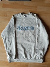 THE DOORS Sweatshirt Logo (front) Jim Morrison (back) Größe S Glitzerdruck