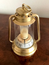 JAEGER LECOULTRE  8 DAYS LANTERN CLOCK PENDULE DE TABLE LAMPE A PETROLE