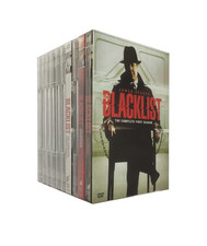 NEW-The Blacklist: The Complete TV Series Season 1-10 DVD,50-Disc .