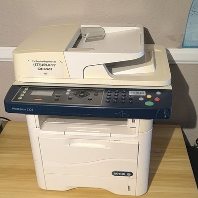 Xerox WorkCentre 3325 Laser All-In-One Printer Scanner Copier Fax Black & White