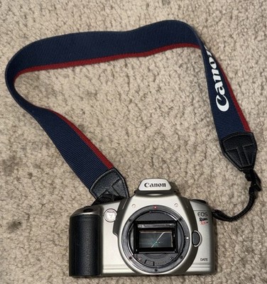 Canon EOS Rebel XSN Date 35mm Camera Body w/ Strap! No Cap! Free-Ship!
