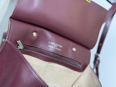 Lancaster Paris Bag Backpack Leather Burgundy Medium | eBay display picture 1