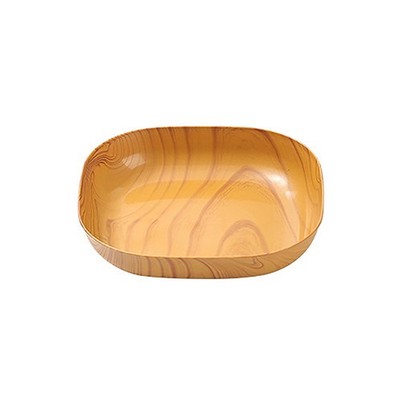 Creative Imitation Wood Plastic Snack Plate Vinegar Dish Home Sushi Breakfast Dr