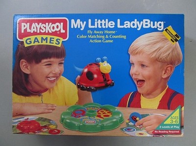 Playskool My Little Ladybug Fly Away Home Game 1996 New NIB (BOX HAS WEAR)