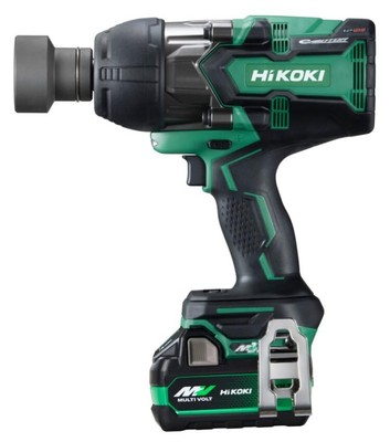 HiKOKI 36V Impact Wrench WR36DA 2XPZ Square Drive 19mm 2 Batteries Charger Case