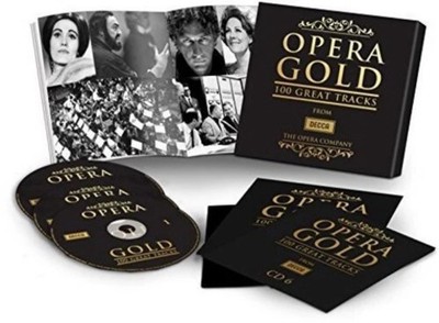 Opera Gold: 100 Great Tracks from Decca (CD, 2016, 6-Discs, Decca) *NEW*