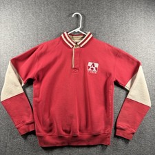 Vintage Alabama Crimson Tide Sweatshirt Mens Small Red NCAA Football B Resort