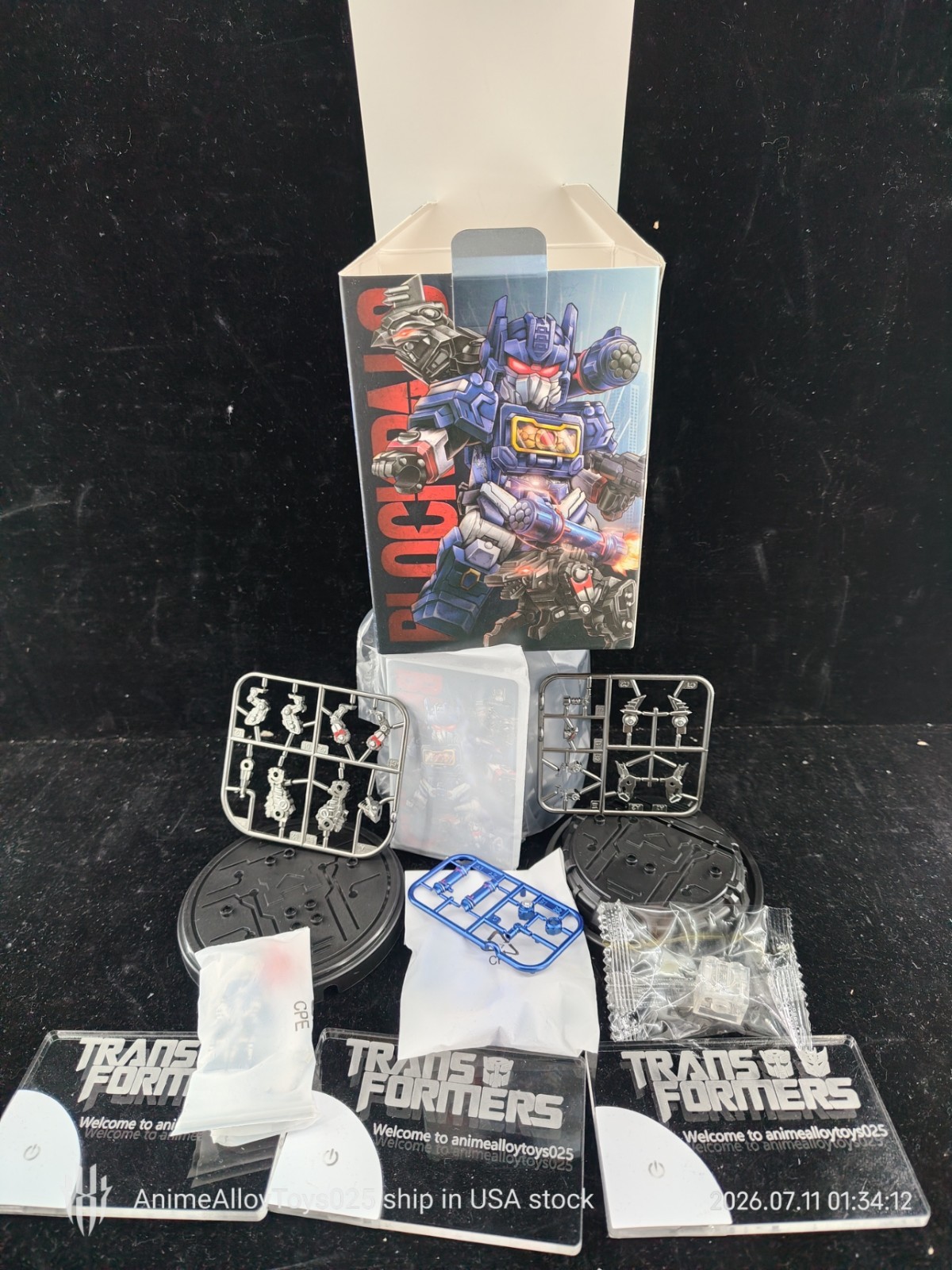 Brick Man BM-008 Soundwave & display Set USAship