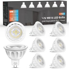 Mr16 Led Bulbs 5w50w Halogen Equivalent Landscape Light Bulbs 2700k Warm White