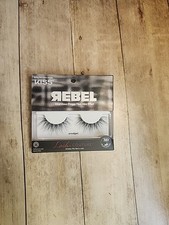 Kiss Lash Couture Rebel Collection False Eyelashes Single Pack, Smudged, 1 Pair