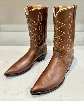 Vtg Justin Ruff-Rider Boots Style 1537 Size 10B RARE 1960s