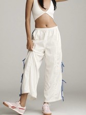 Bowline Parachute LARGE Pants BLUE Creme Daily Practice