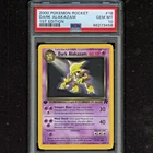 PSA 10 1st Edition DARK ALAKAZAM 1999 GEM MINT! Pokemon Jungle 27 Rare WOTC CARD