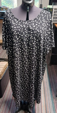 T Tahari 3XL Dress black floral NWT