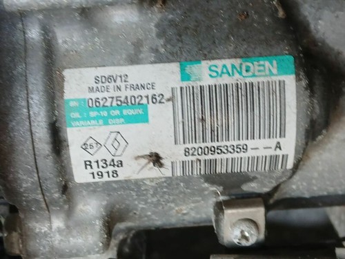 8200953359A klimakompressor RENAULT CLIO III BUSINESS 2011 1220493