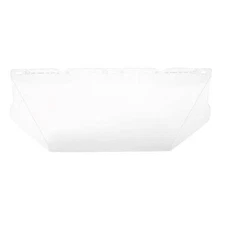Msa Safety V-Gard Visor, Contoured, Clear PC (8"x17"x.06") 10115840 Msa Safety