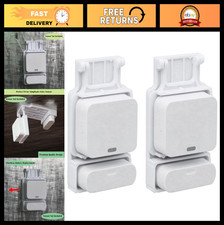 Garage Door Mounting Bracket for Entry Sensors - Easy Install, Secure 2 Pack