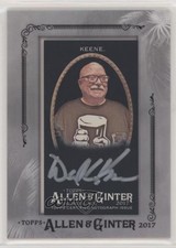 2017 Topps Allen & Ginter's X Minis Framed David Castor Keene #MA-DCK Auto 07d9