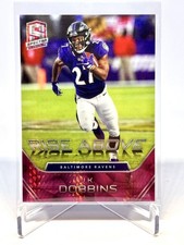 JK Dobbins 2020 Panini Spectra Rise Above Neon Pink Prizm 01/25 #RI-6