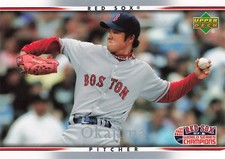 2007 Upper Deck World Series Champions Boston Red Sox #16 Hideki Okajima