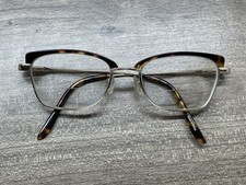 Isaac Mizrahi Eyeglasses, Frames Only IM30010 TT, 50 17-135 Metal Gold Tortoise