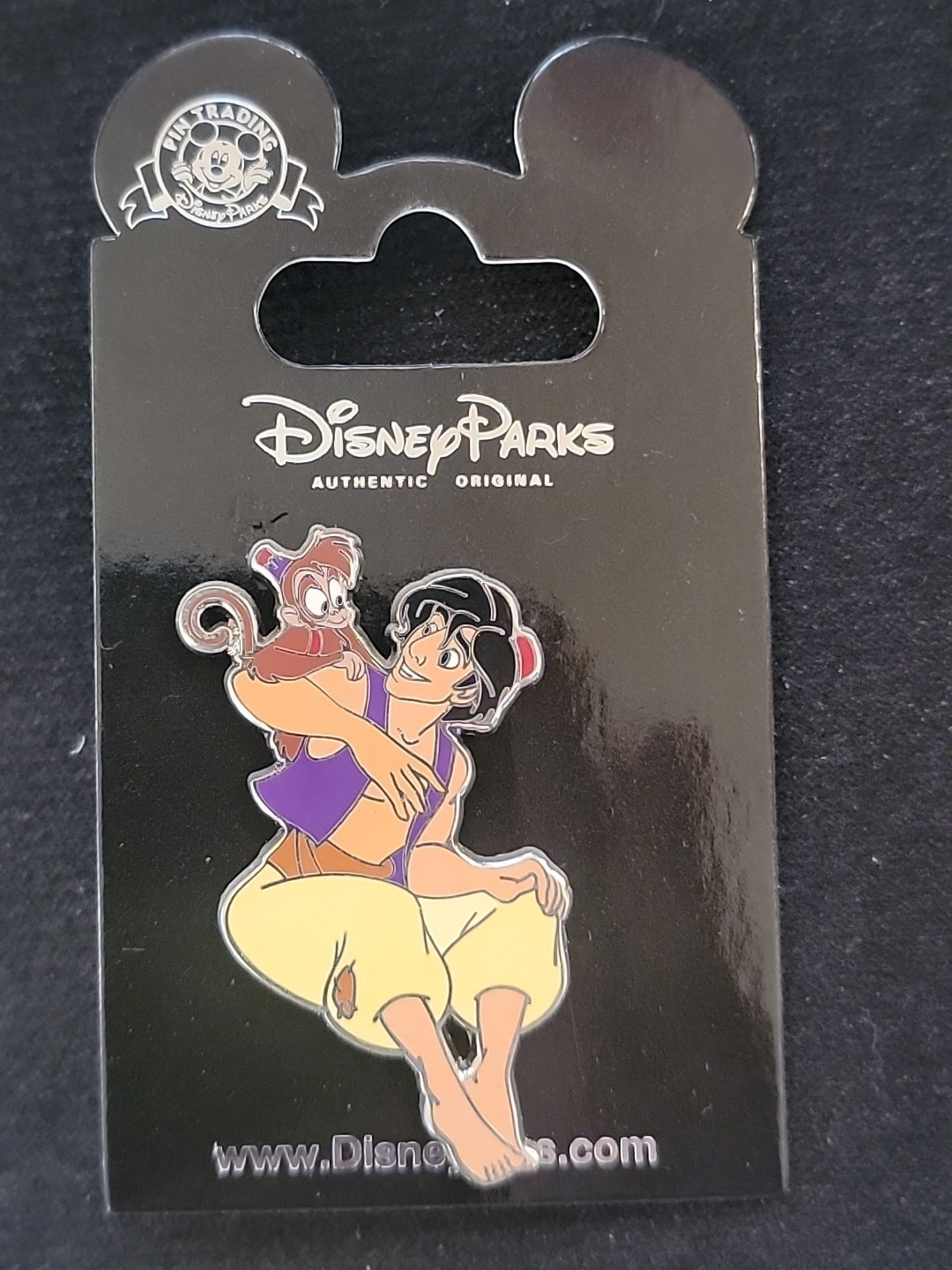 Disney Street Rat Aladdin with Abu Monkey 2018 Pin